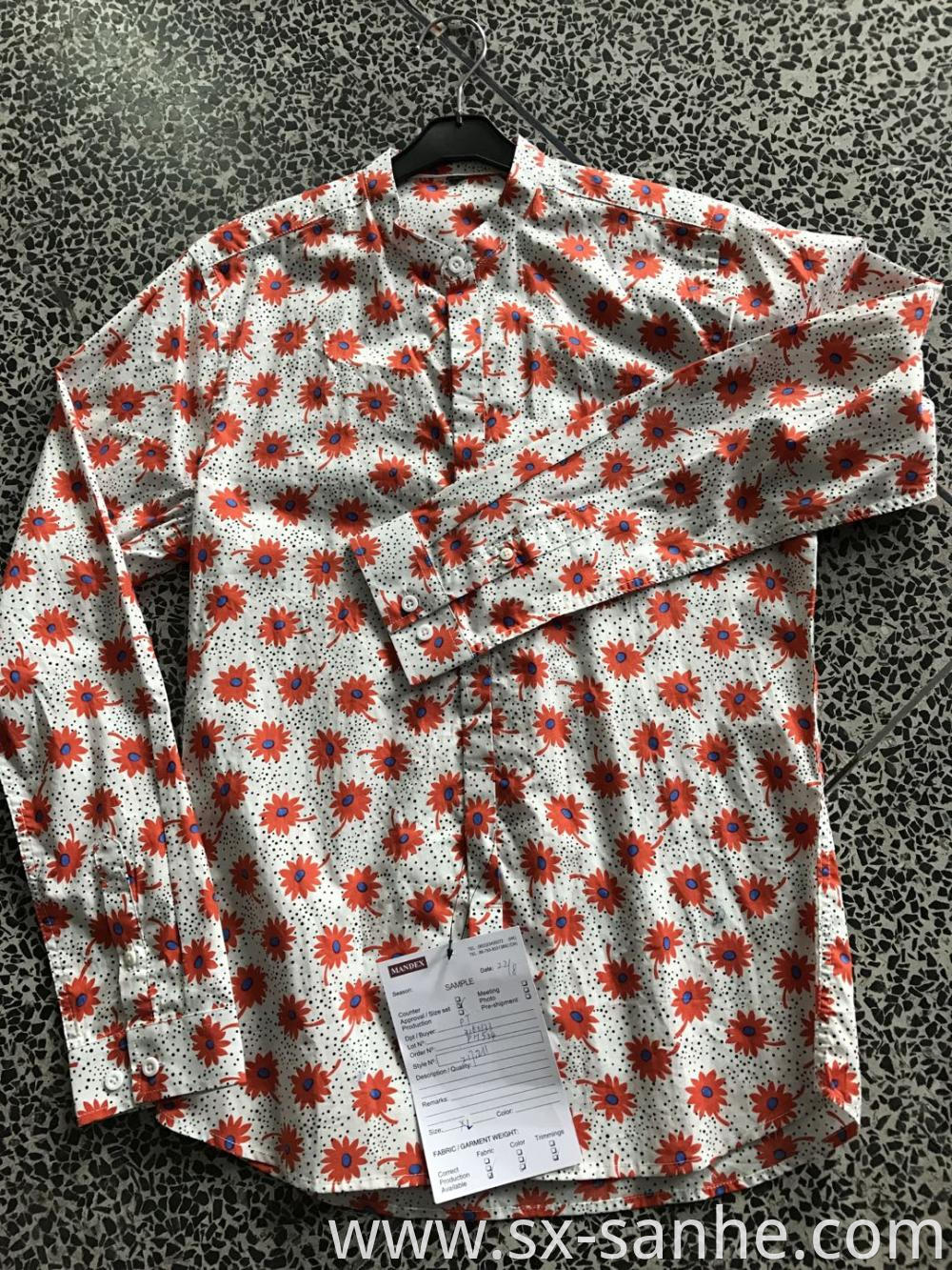 Cotton Printed Men's Shirt